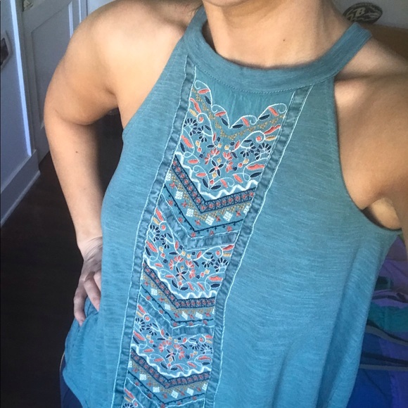 Eyeshadow Tops - Hippie blue tank top